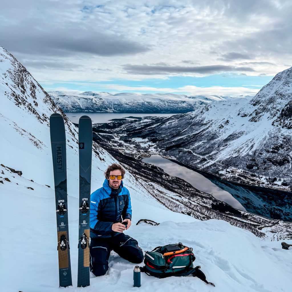 norvège ski alpes lyngen