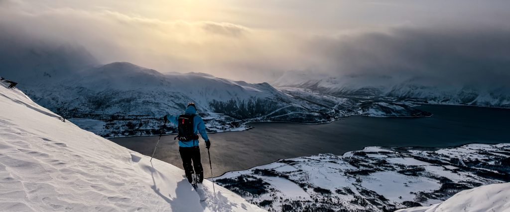 Ski Lyngen Norvège