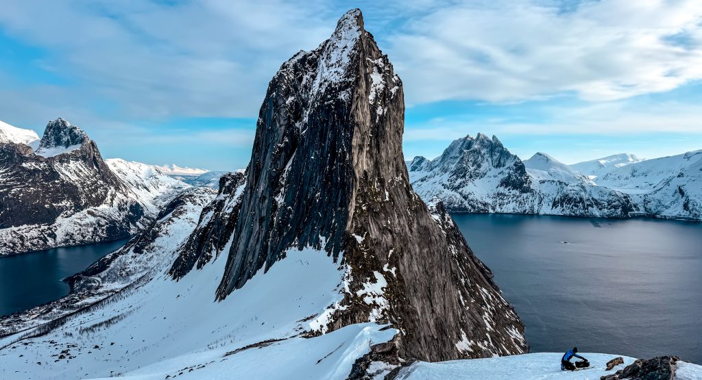 norvege ski île de senja