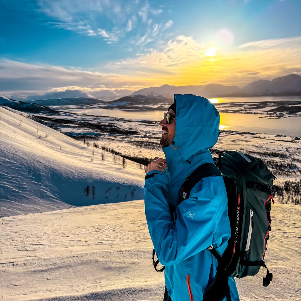 alpes-lyngen-sunset