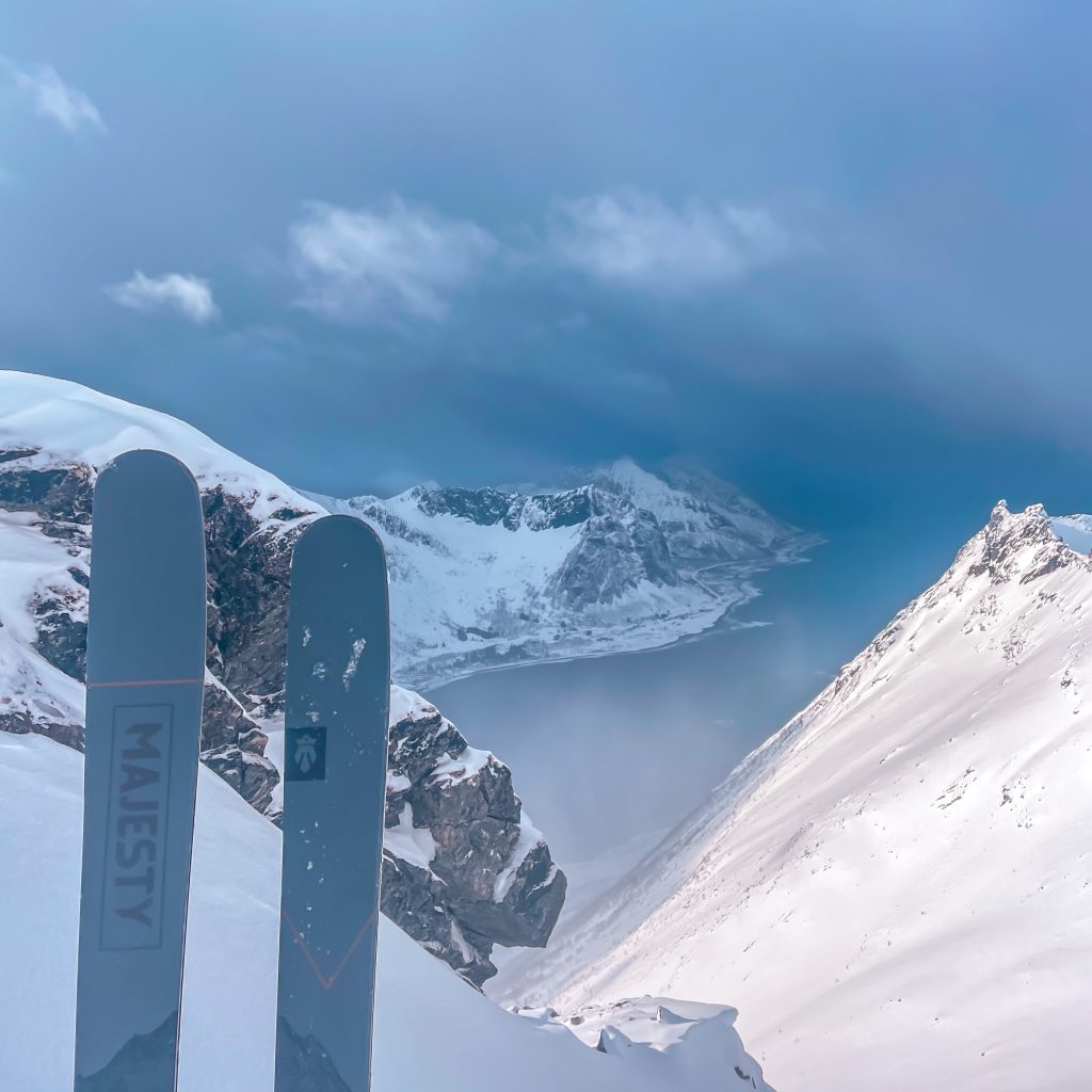 Luttinden couloir senja