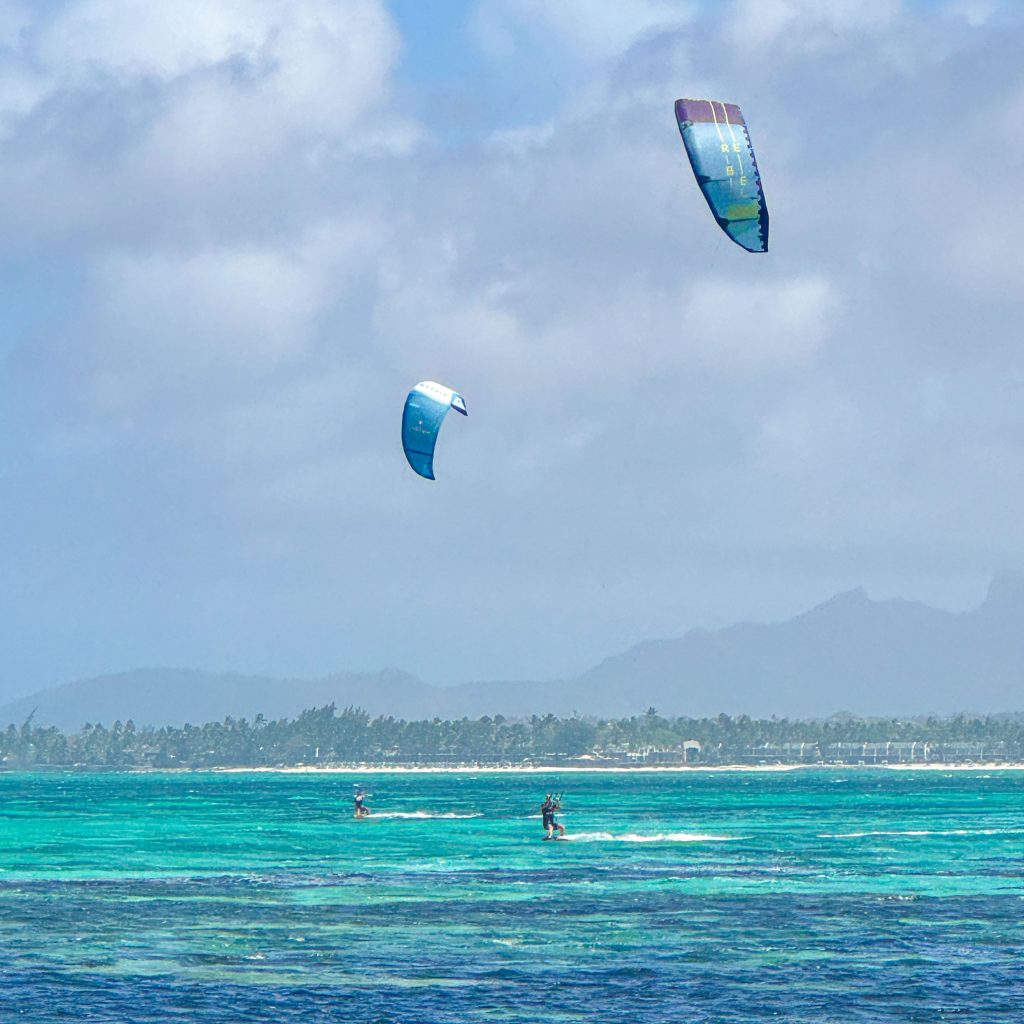 Poste Lafayette, île Maurice kitesurf