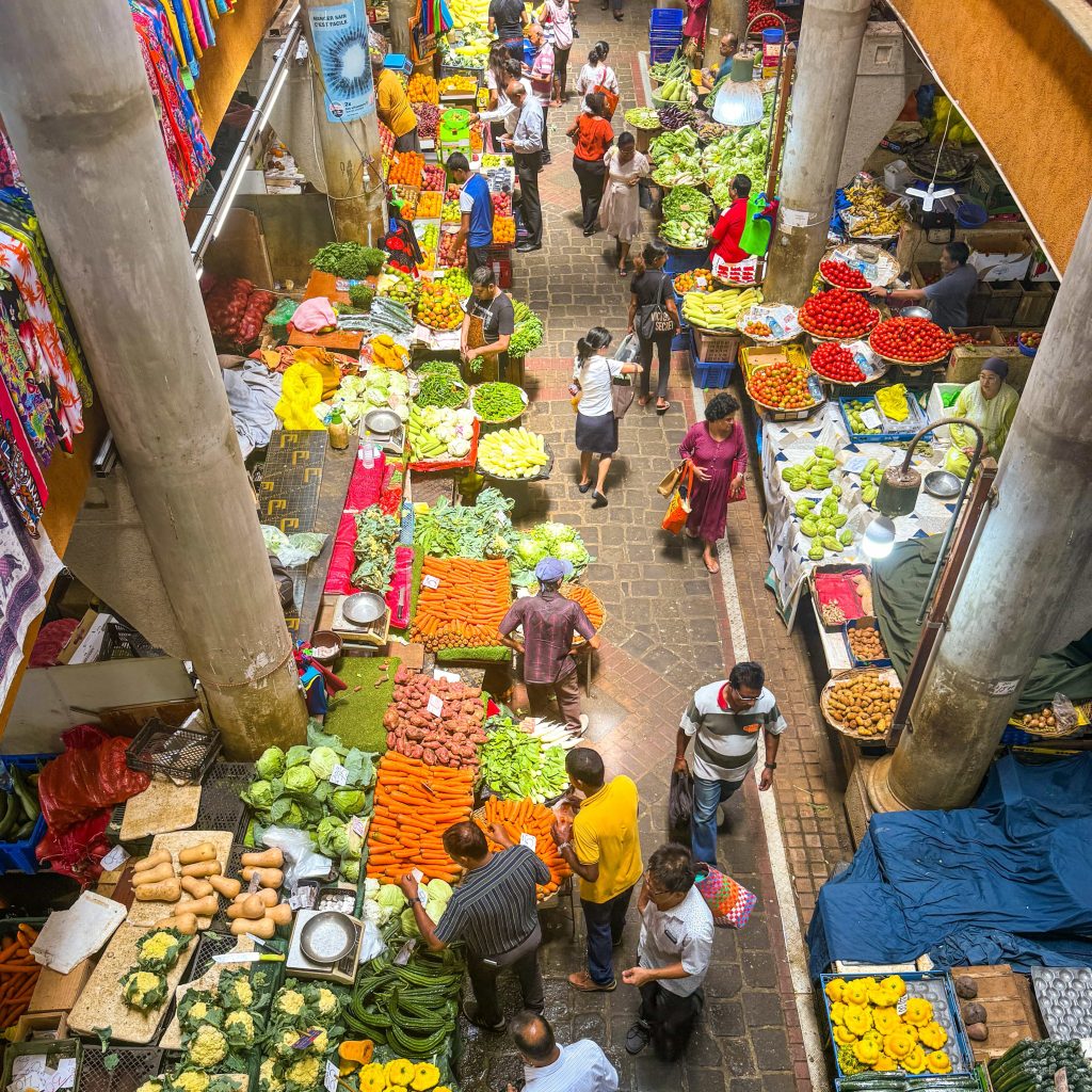 marché Port Louis île Maurice