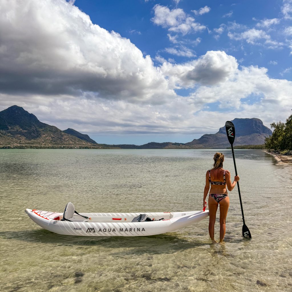 île maurice kayak