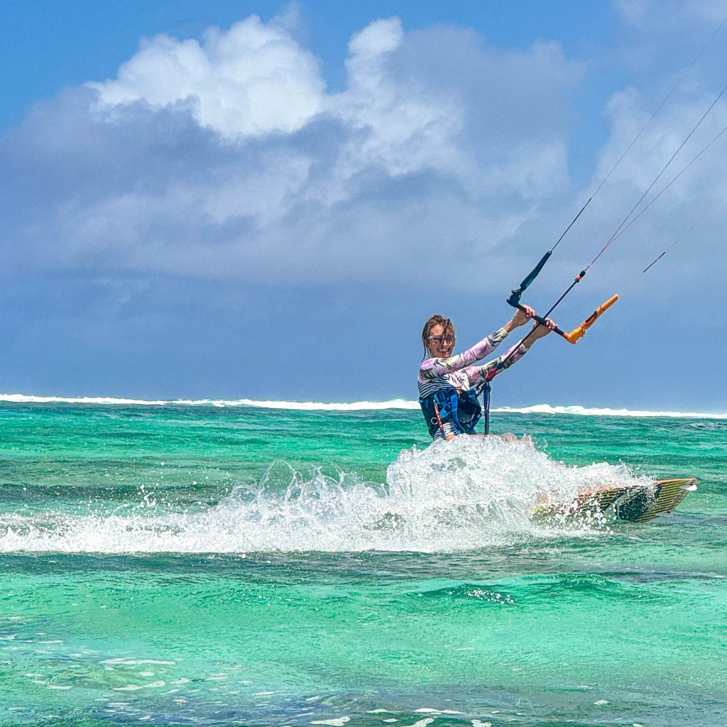 spot de kite à l'île Maurice